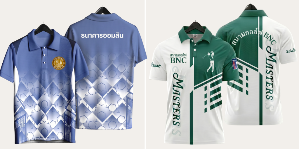 เสื้อยืดคอปกโปโลแบบที่2