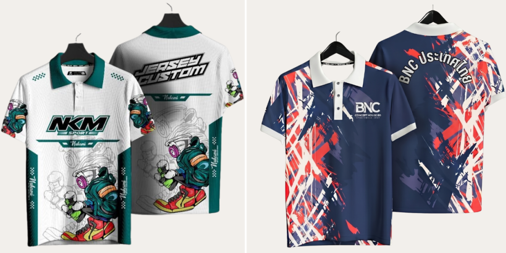 เสื้อยืดคอปกโปโลแบบที่4