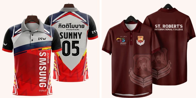 เสื้อยืดคอปกโปโลแบบที่3