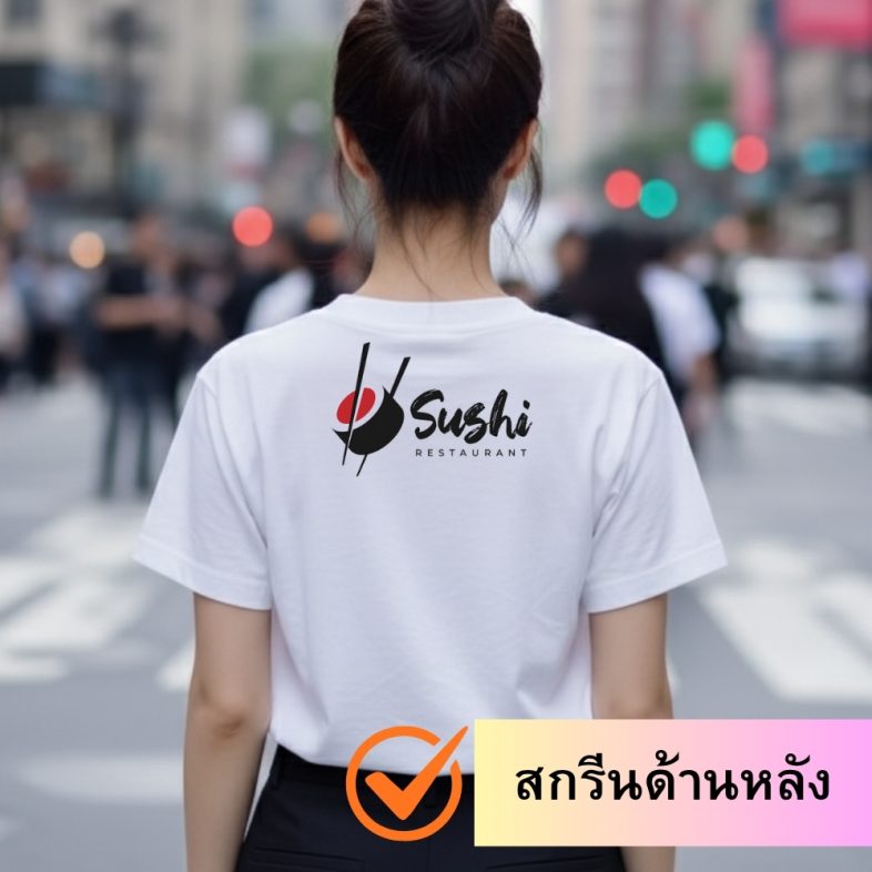 เสื้อยืดสกรีนตำแหน่งด้าหลัง (2)